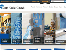 Tablet Screenshot of northnapleschurch.com